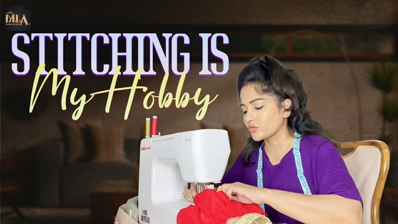 Stitching is My Hobby | Madhavi Latha | MLA l Madhavi Latha Ace| Styling ideas