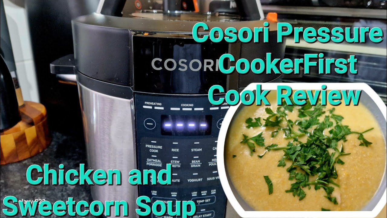 Скороварка First Cook Cosori #супизкурицыикукурузы #замороженнаякуринаягрудка #зимнийтепло