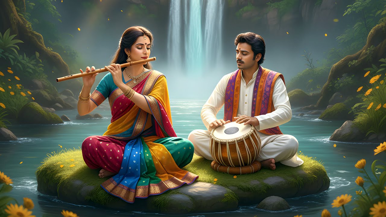 Indian Flute & Tabla Music | Relaxing, Deep Sleep & Stress Relief