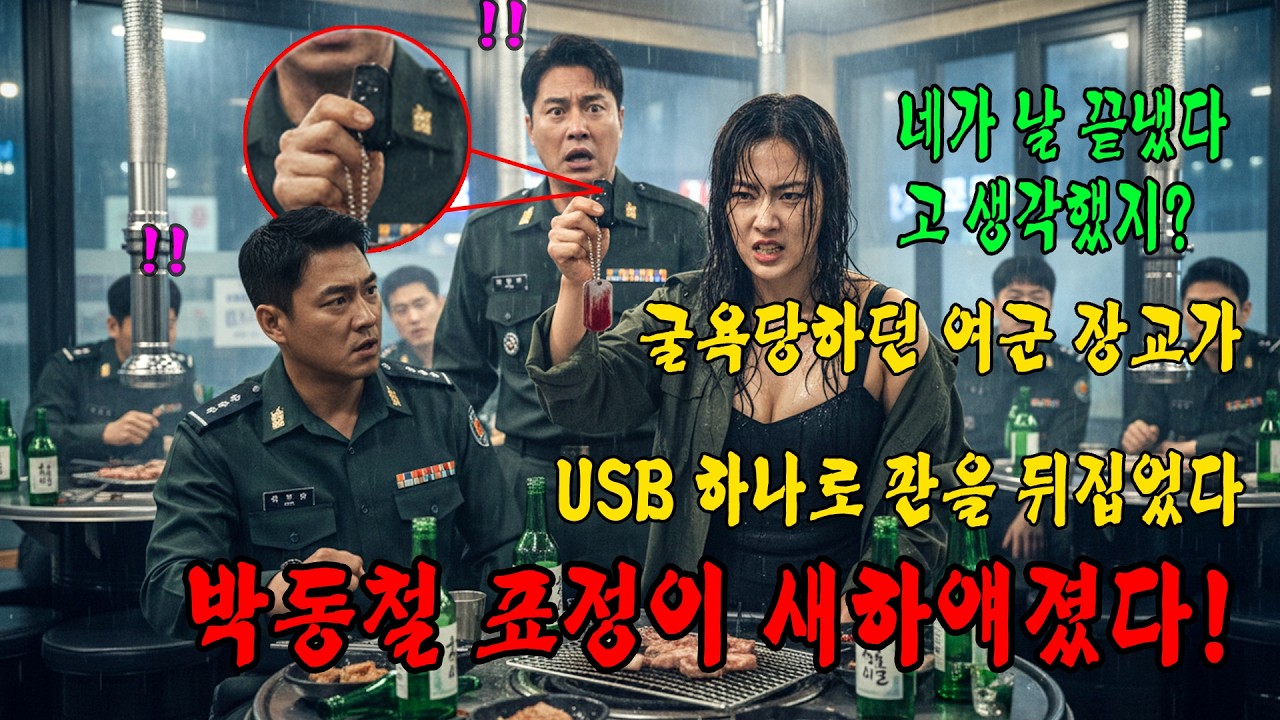 707특임대급 정보장교에게 술을 뒤집어씌운 간부… 10초 뒤 사단장까지 끝장날 증거가 터졌다