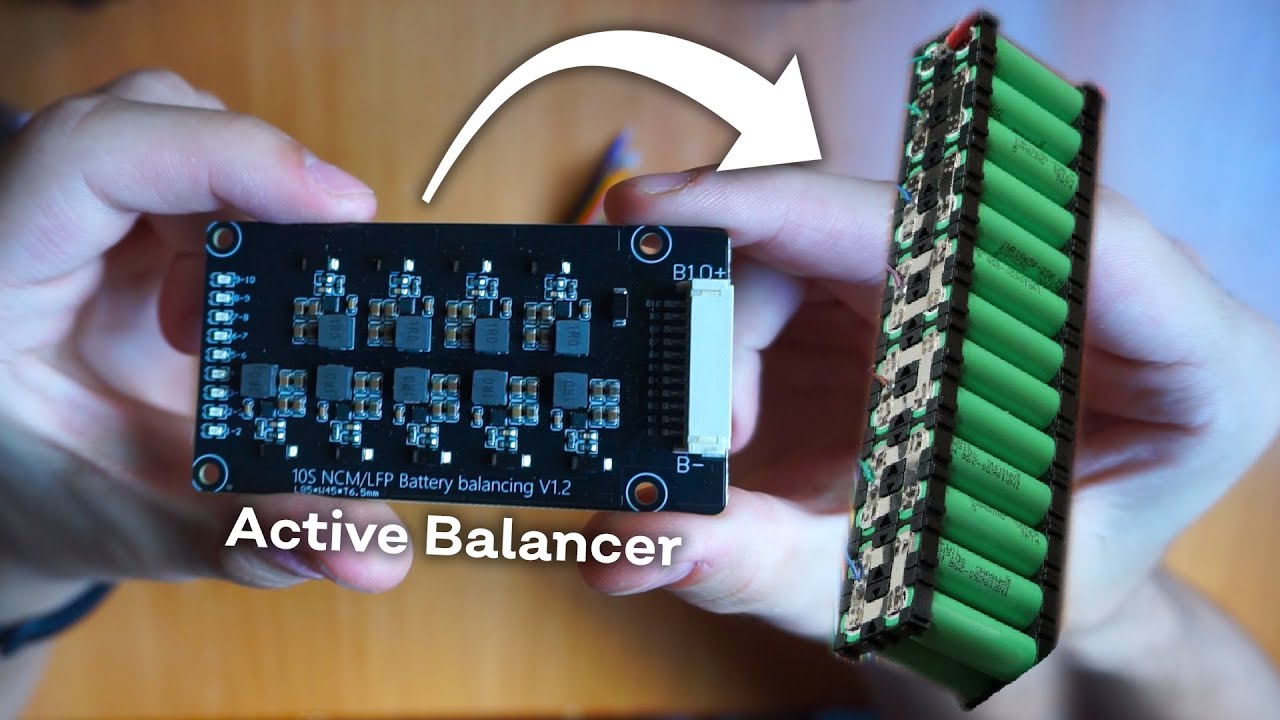 Let's Add an Active Balancer to the Electric Bike Battery - Li-ion Battery