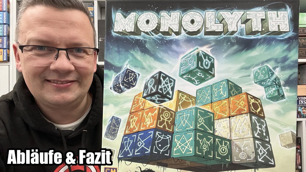 Monolyth (CMON / asmodee) - oder doch eher ein Ubongo 3D?