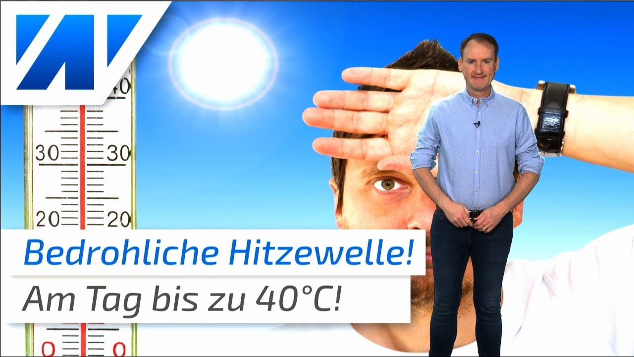 Wetter: 40&deg;C - Afrikanische Hitzeglocke bringt extreme Belastungen!