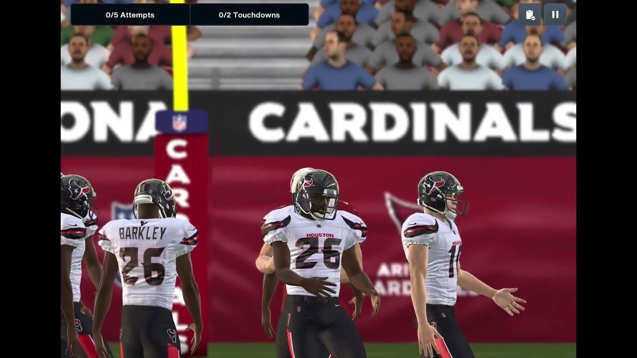 I played a football game and broke people ankles