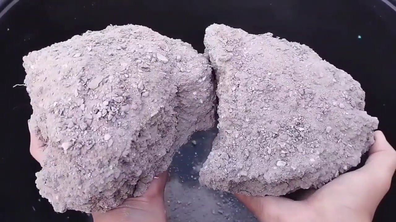 ASMR | Grainy sand cement chunks Dry crumble | SATISFYING | asmr sleepaid | ASMR BEAST #crumbling