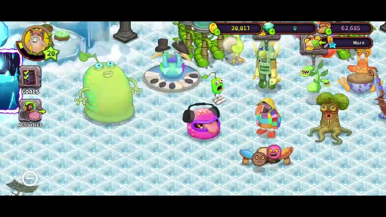 My singing monsters small gameplay