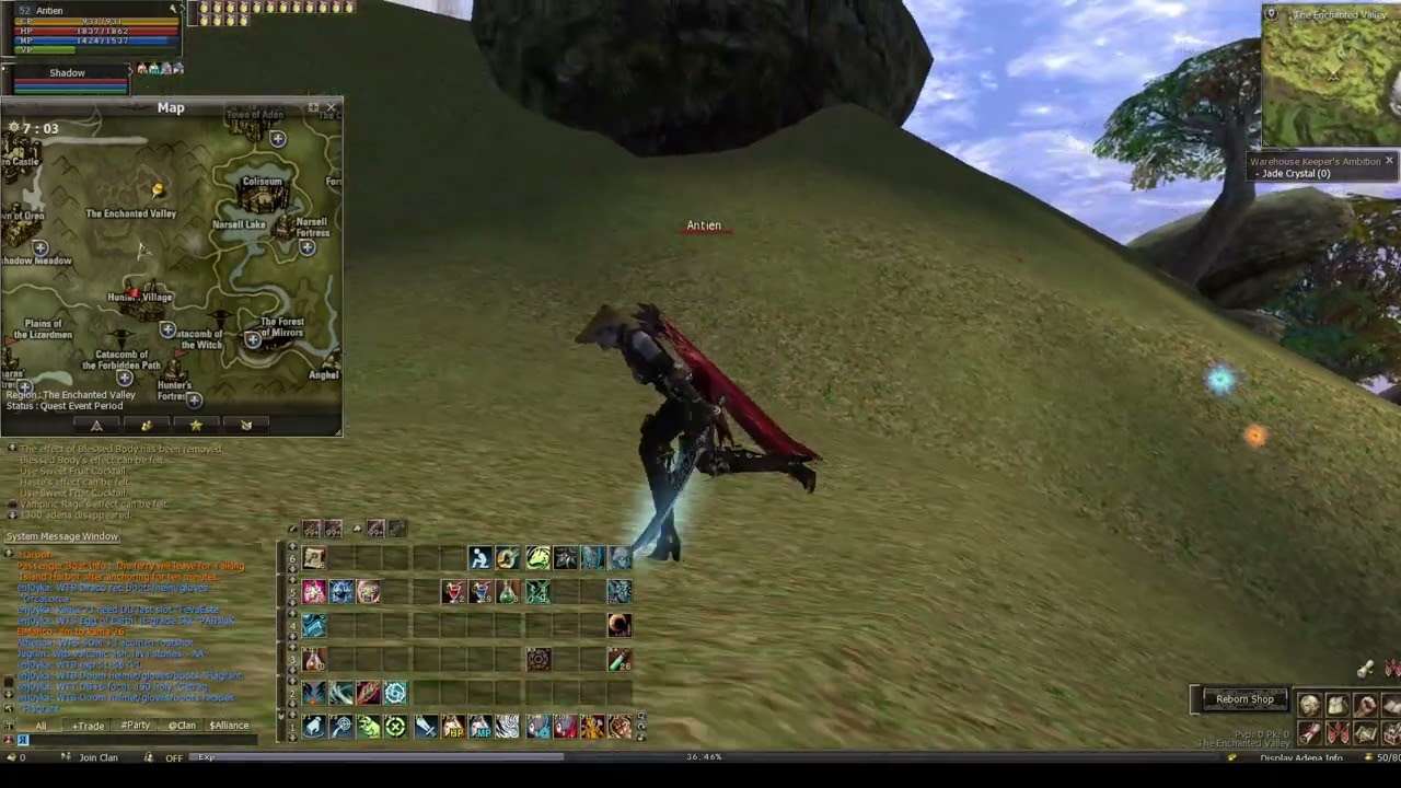 Warehouse Keeper's Ambition (Quest for adena) Lineage 2 reborn x1 Origin