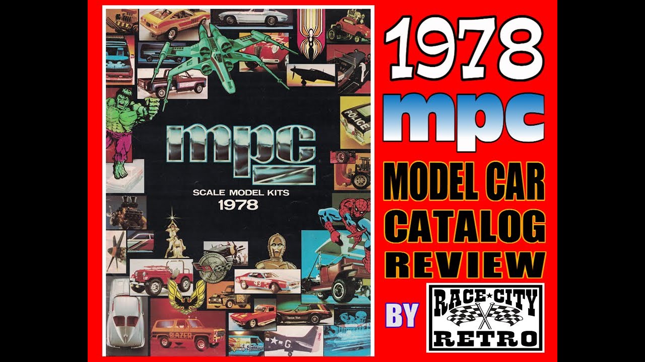 1978 MPC PLASTIC MODEL CAR KITS CATALOG REVIEW