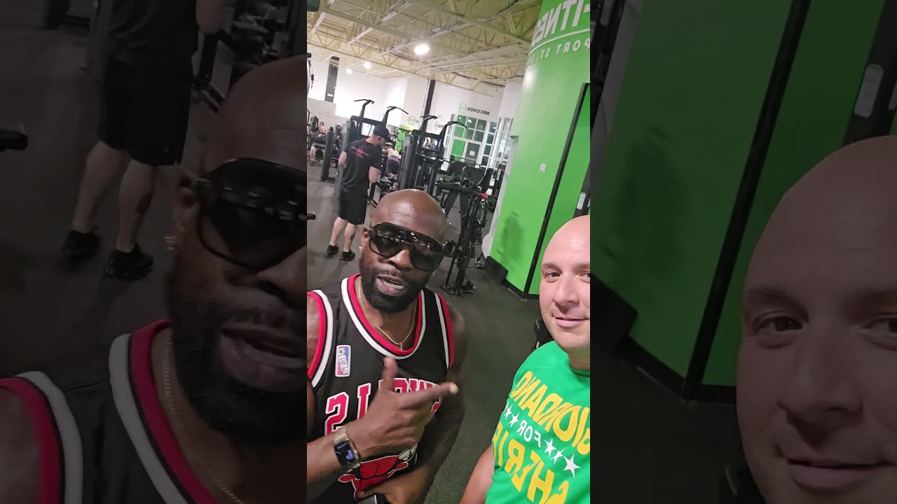Kali Muscle and I had an excellent workout session. 