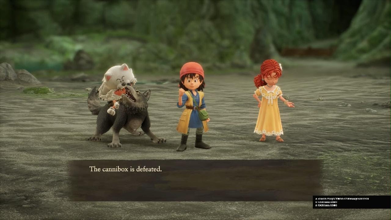 DRAGON QUEST VII Reimagined Poolside Cave Past
