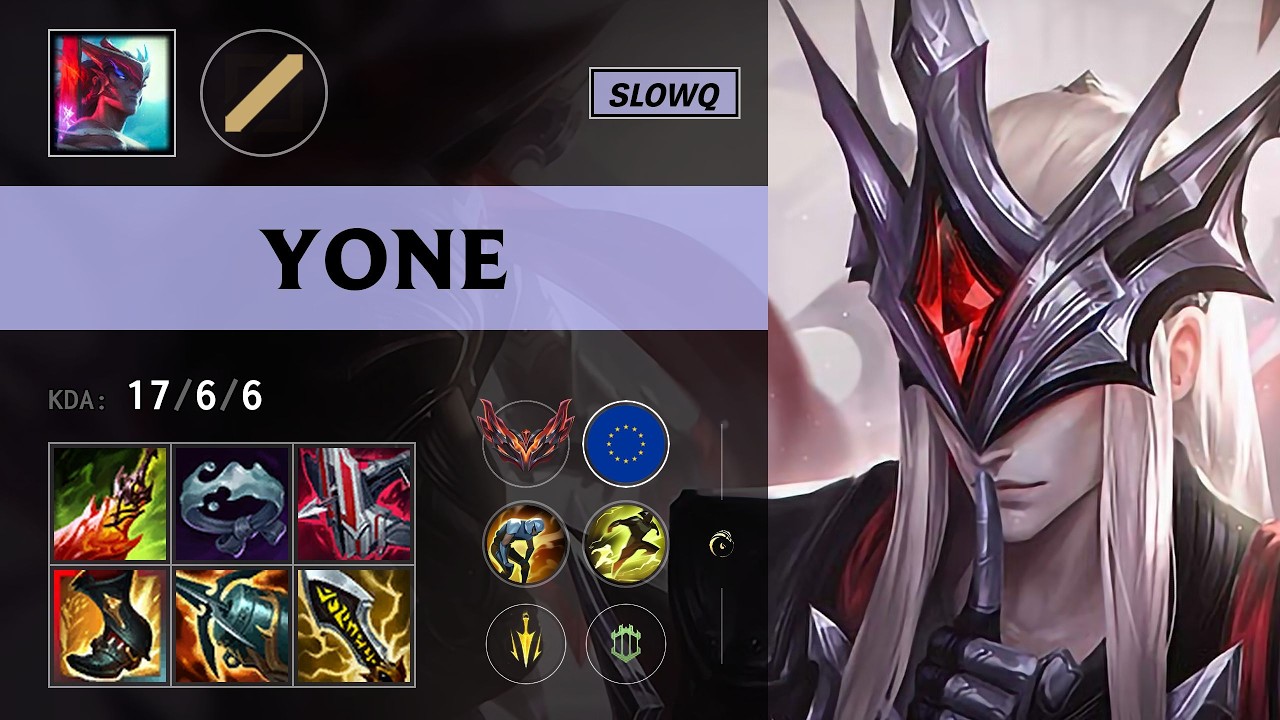 (SlowQ) Yone Mid vs Sylas - EUW Grandmaster Patch 26.13