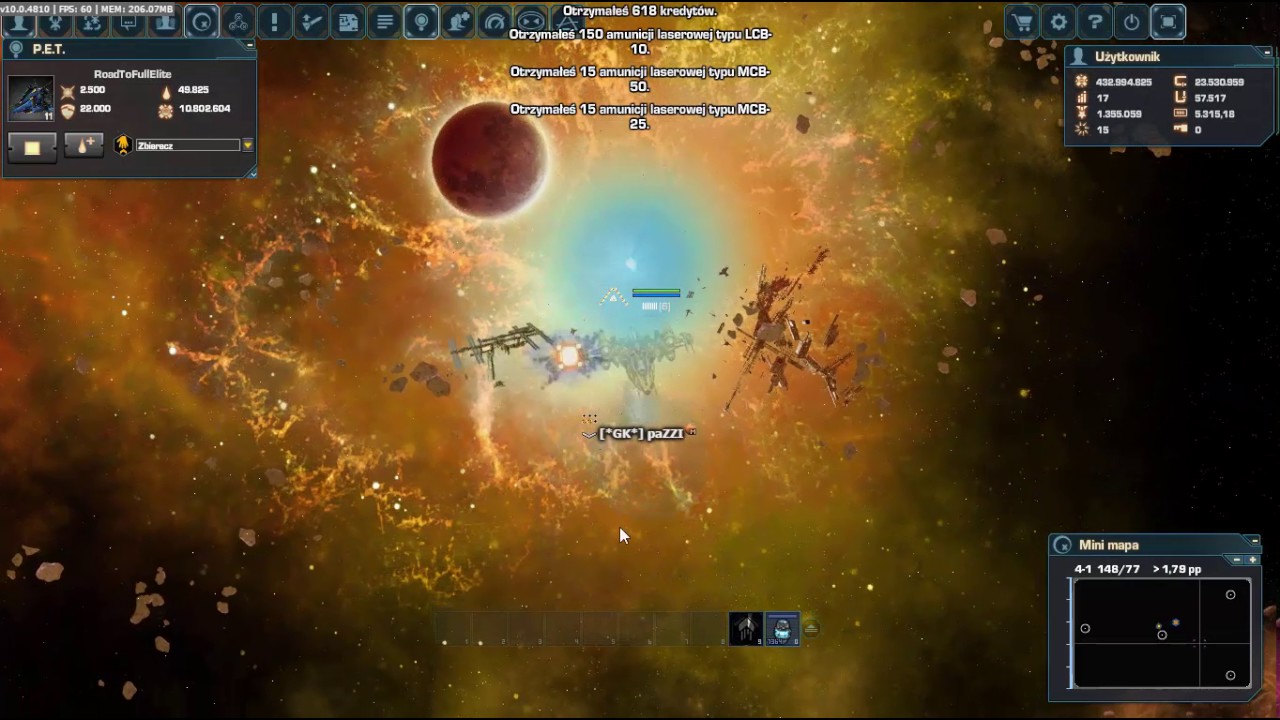 Darkorbit-How to collect bonus box