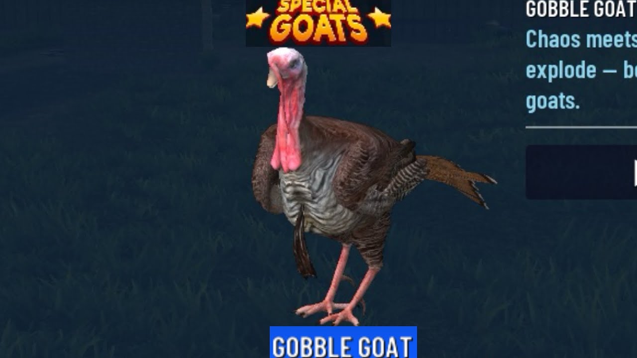 Gobble goat is here (goat simulator +)