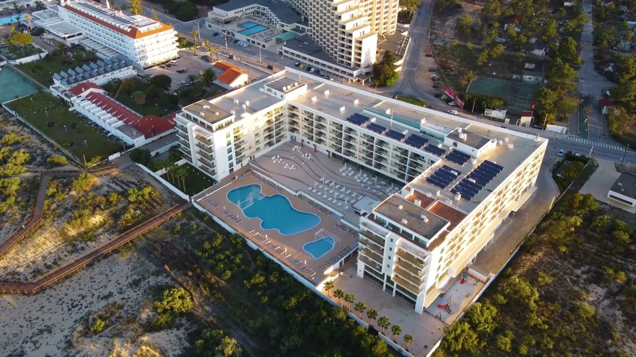 DJI mini 2 flight over Monte Gordo, Portugal + 4K 30 FPS