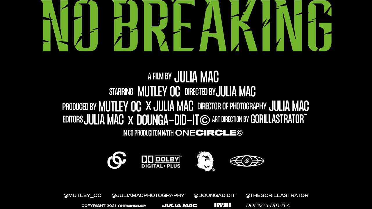 MUTLEY OC - NO BREAKING (PRODUCED BY @COCHLEA_SOUNDS)