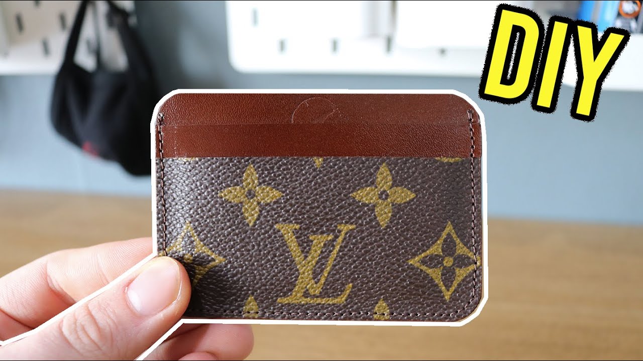 Making a DiY Louis Vuitton Cardholder Wallet (V2)
