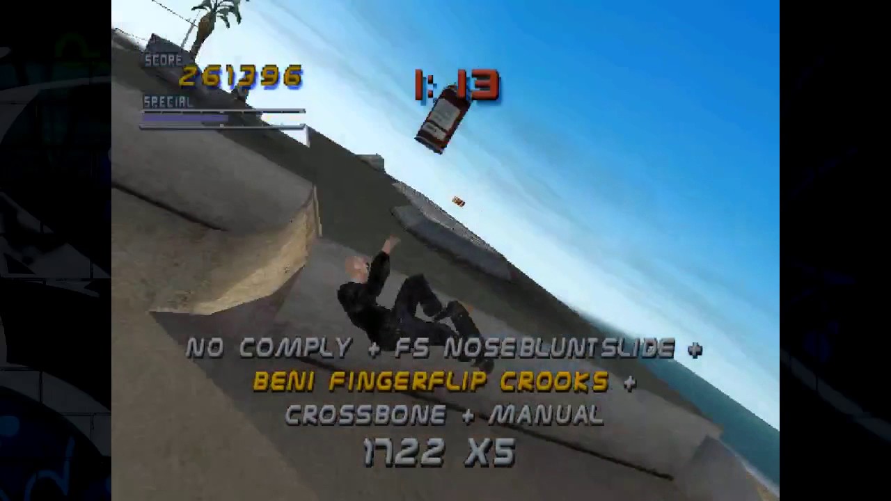 THPS2 Venice All Goals And Cash In One Run