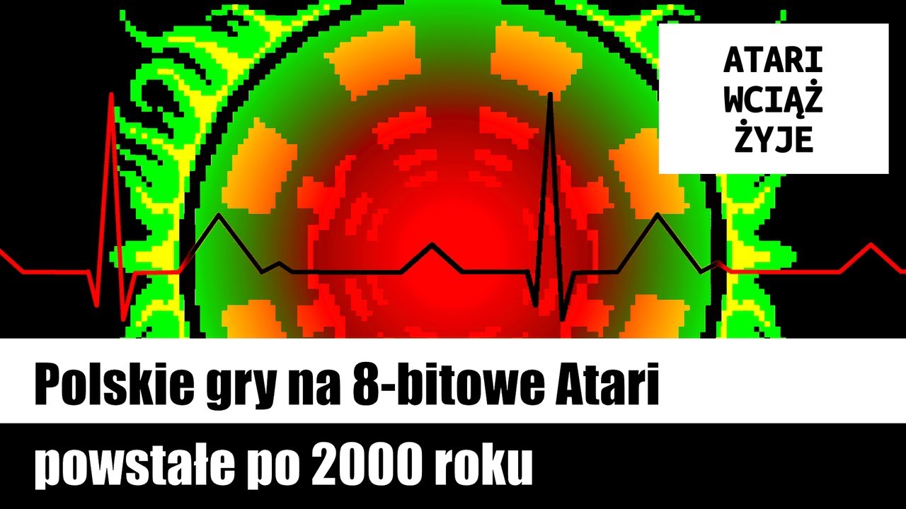 ❤️ Polskie gry na 8-bitowe Atari powstałe po 2000 roku (niesamowita grafika i muzyka)