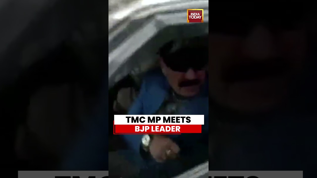 TMC Turmoil: Prasun Banerjee Arrives at Bhupender Yadav&rsquo;s Home | TMC News | Mamata Banerjee