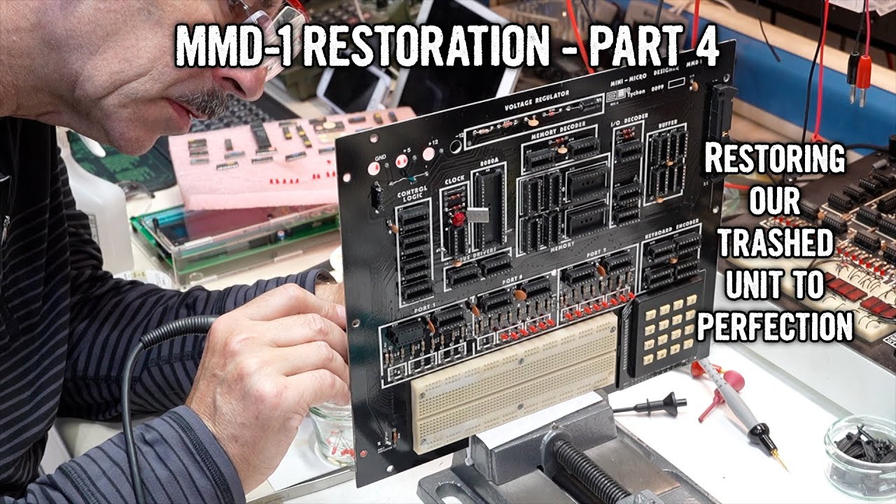 MMD 1 Mini Micro Designer Part 4: Restoring our 2nd unit the RIGHT way