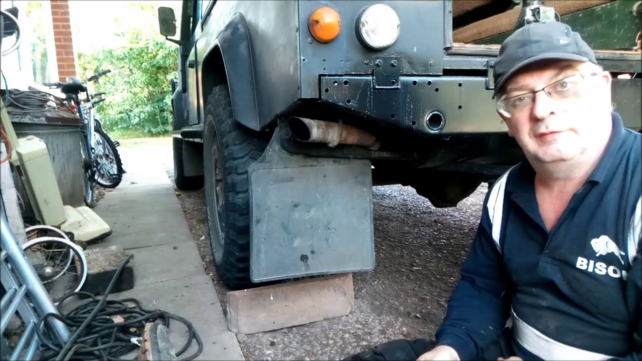 Fitting Beowulf Corner Protector Bumperettes on a Defender