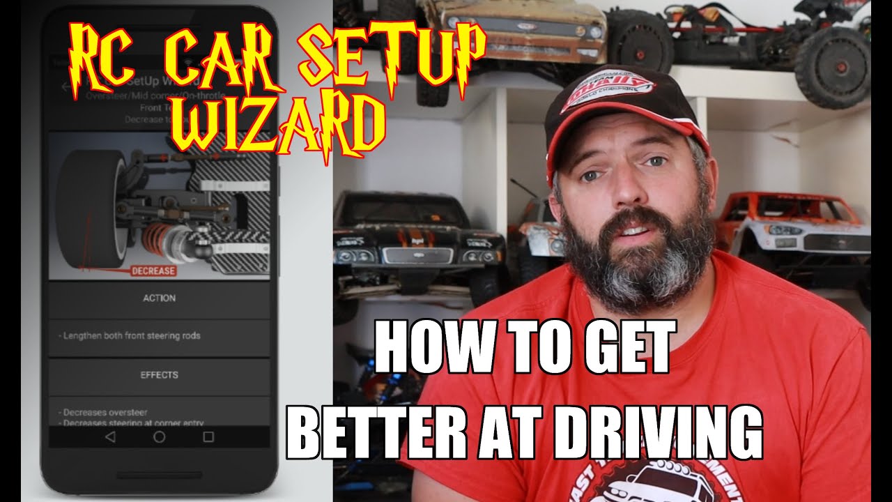 RC Car setup Wizard - be a better driver.