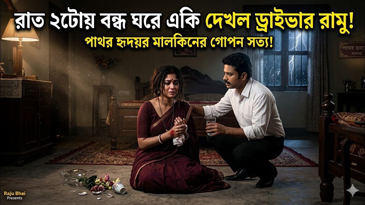রাত ২টায় বন্ধ ঘরে যা দেখল ড্রাইভার রামু! | জীবনের এক চরম শিক্ষা | Emotional Bangla Story