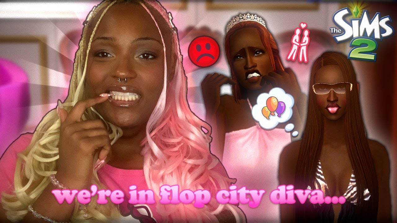Playing The Sims 2 and lowkey flopping...