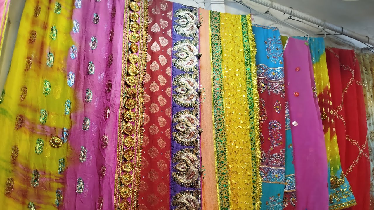 Sher Shah Ladies Fancy Dupatta | Preloved Dupatta | Fancy Dupatta Wholesale | Lunda Bazar Karachi 