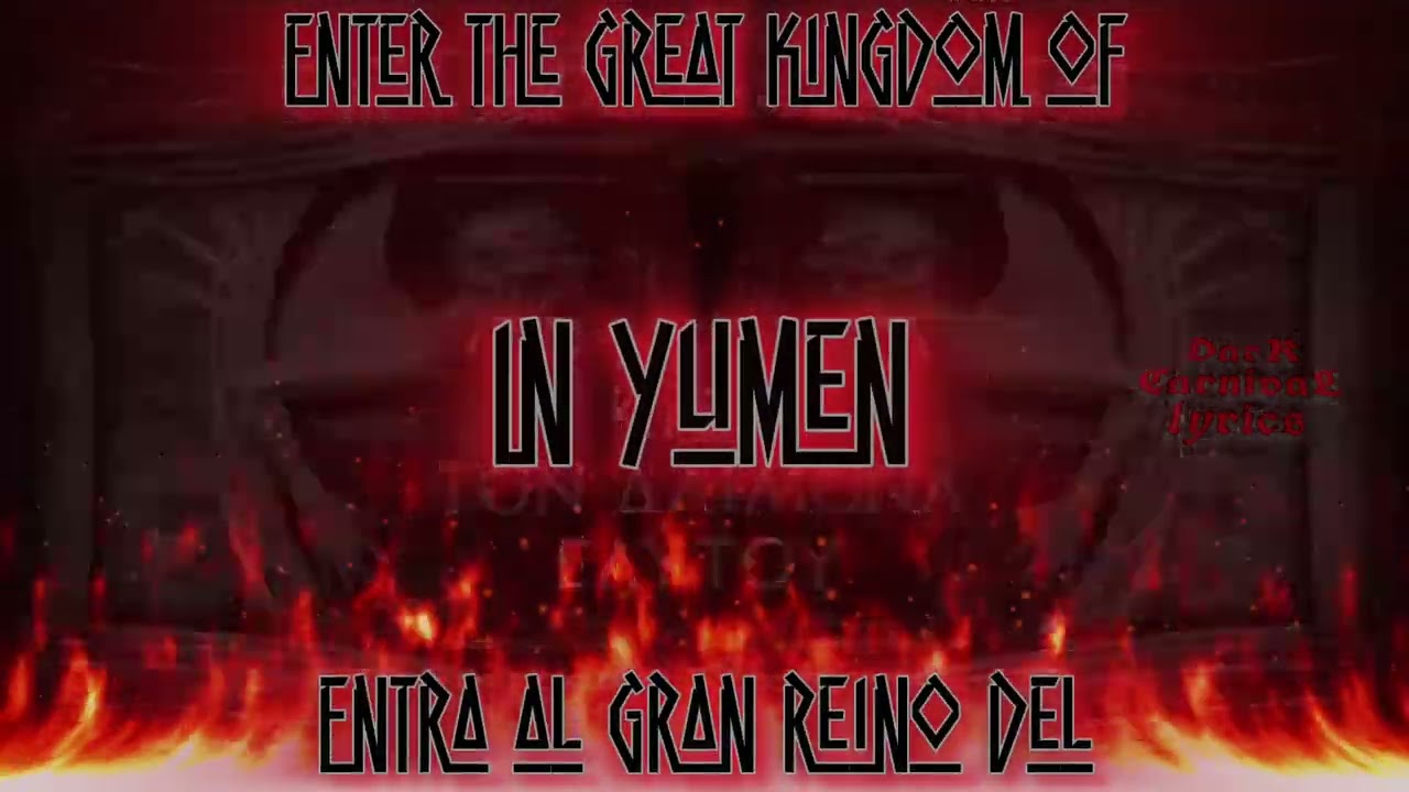 Rotting Christ - In Yumen-Xibalba 💀 (eng/esp/mayan lyrics)