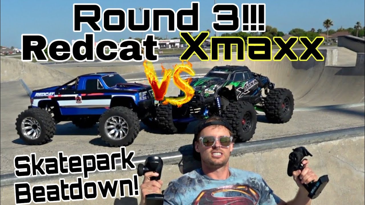 Xmaxx VS Vigilante Round 3!!! Skatepark Beatdown!!!