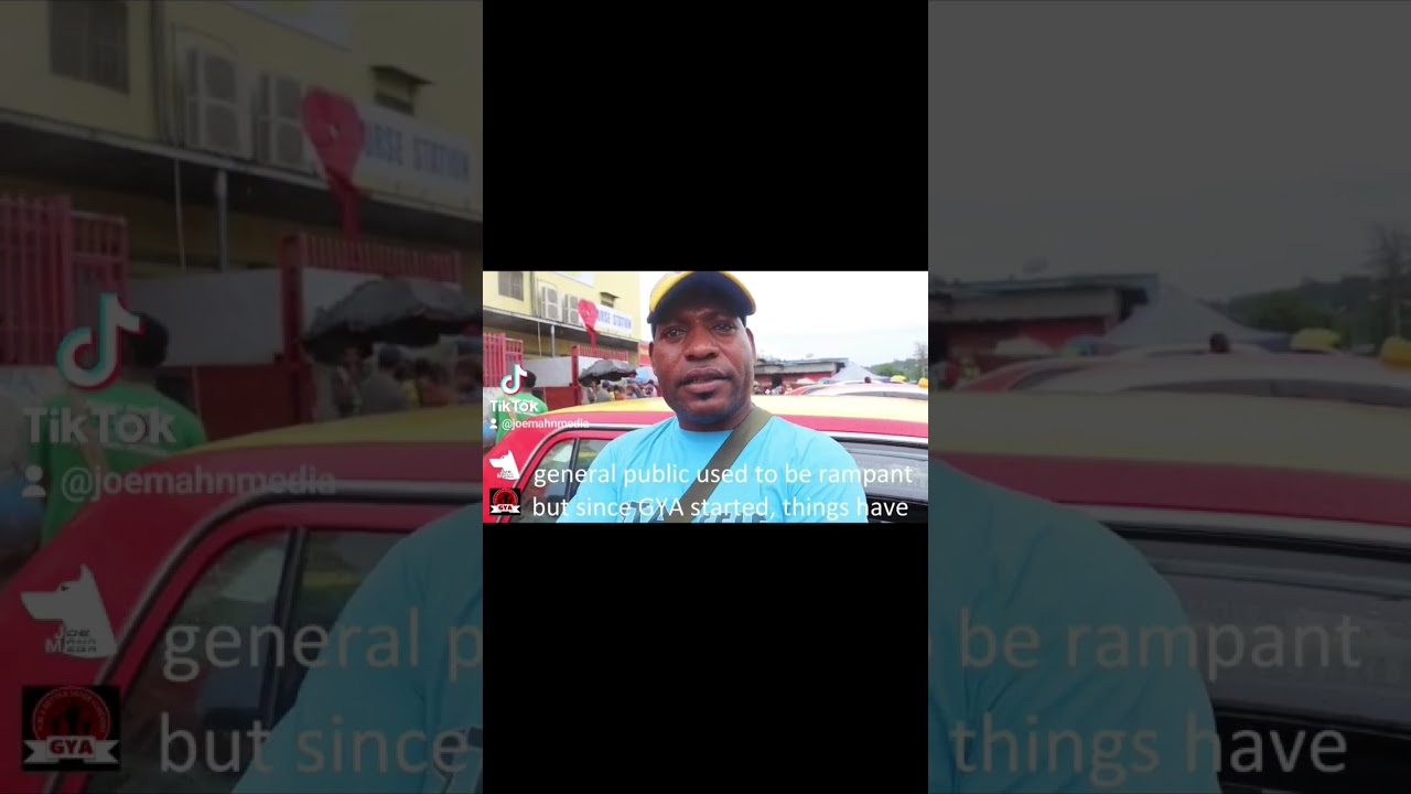 Interviewed a taxi driver about GYA. #png #portmoresby #pngmusic #papuanewguinea #pngnews