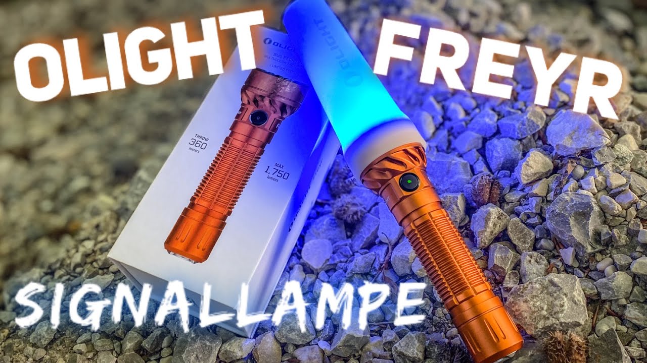 OLIGHT Freyr 🔦 | 1750 lumen | RGB Lampe | Test | review | unboxing