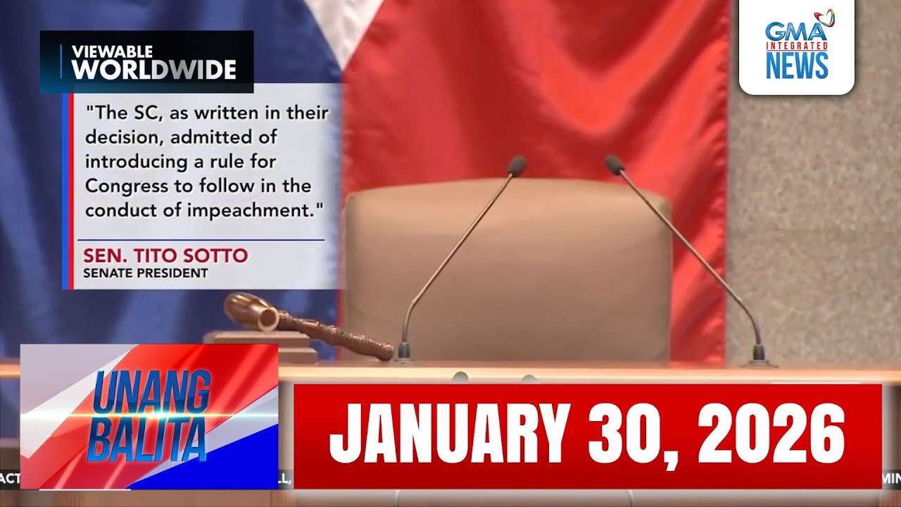 Unang Balita sa Unang Hirit: (Part 2) JANUARY 30, 2026 [HD]