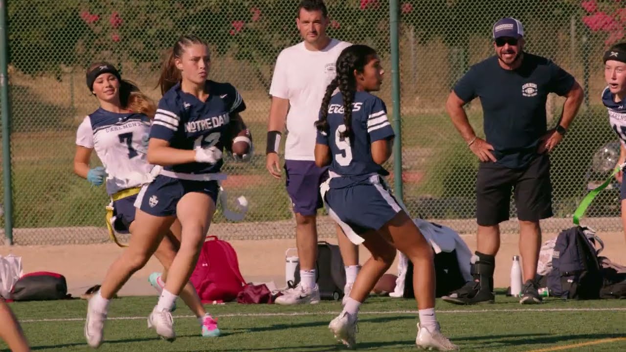 NDSJ vs. Carlmont Flag Football Mini-Movie 9/5/25