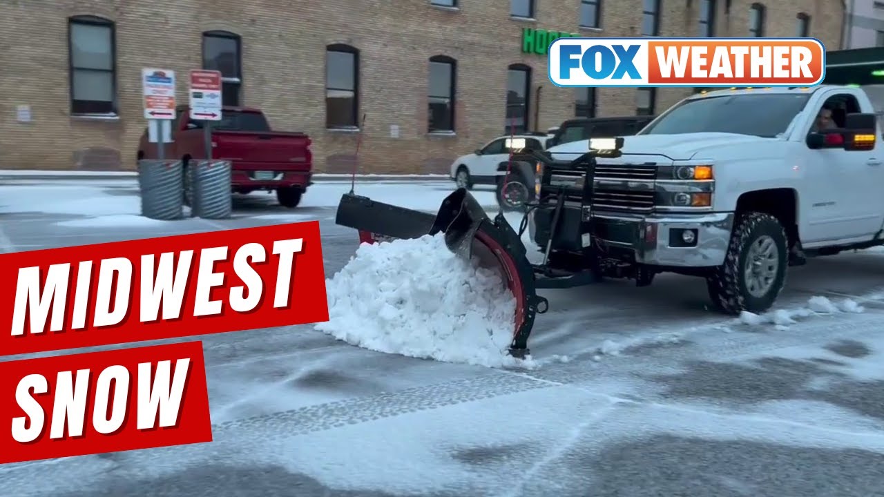 Upper Midwest Getting Blasted With Snow From Spring Storm