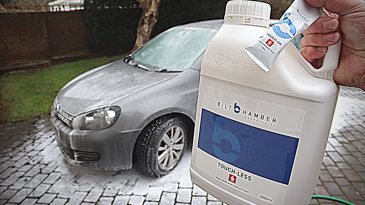 *NEW* Bilt Hamber Touch-less Snow Foam Pre Wash  and Crystalline Ceramic Touch-on Shampoo