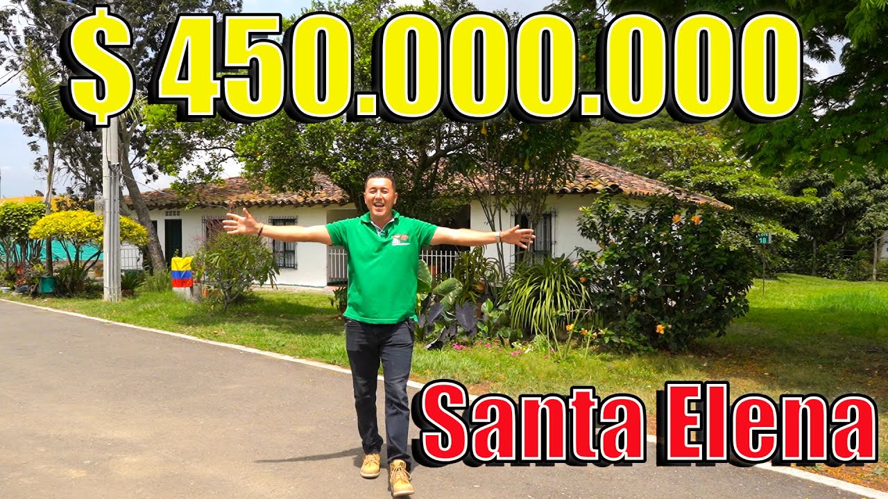🏡CASA COLONIAL LA BOHEMIA para la venta en Santa Elena, El Cerrito👨‍👨‍👧‍👦🐕📲3117036596 - 3183270741