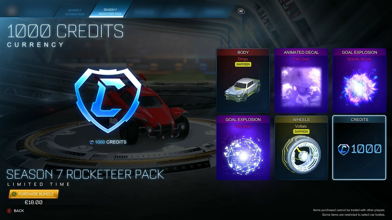 SEASON 7 VETERAN PACK + ROCKETEER PACK [SHOWCASE]