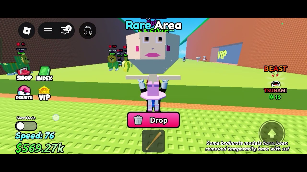 Take brainrot from Tsunami part 1