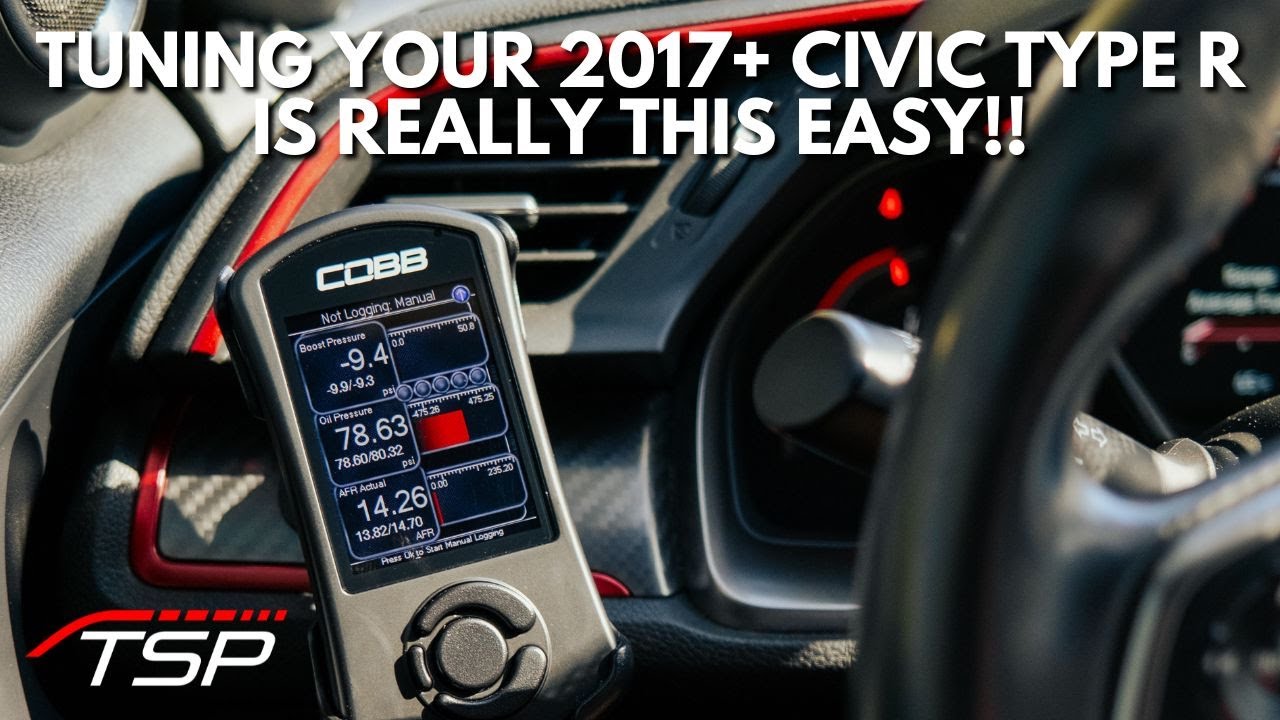 The EASIEST way to TUNE your 2017+ Civic Type R!! | Cobb Accessport