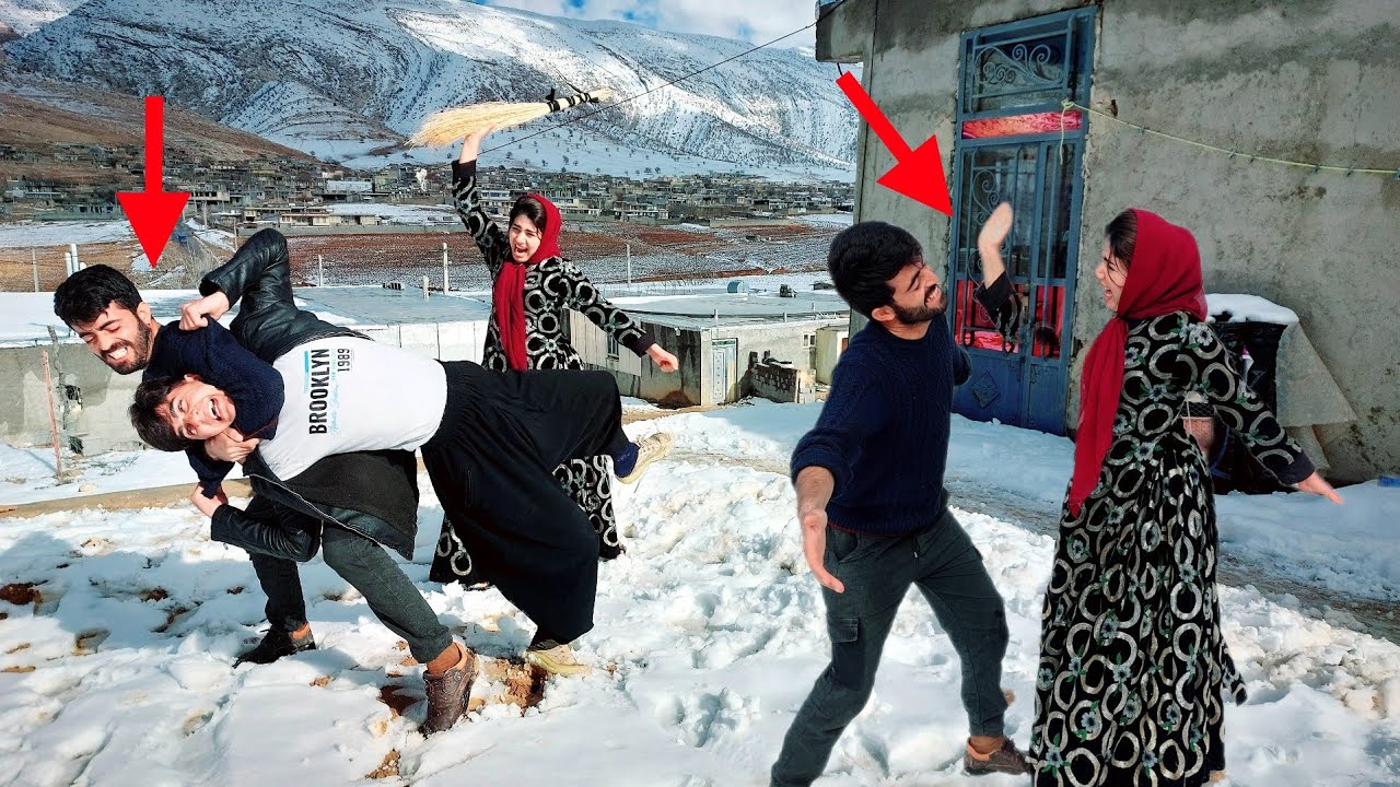 Manouchehr's madness in the midst of a verbal war with Sahar