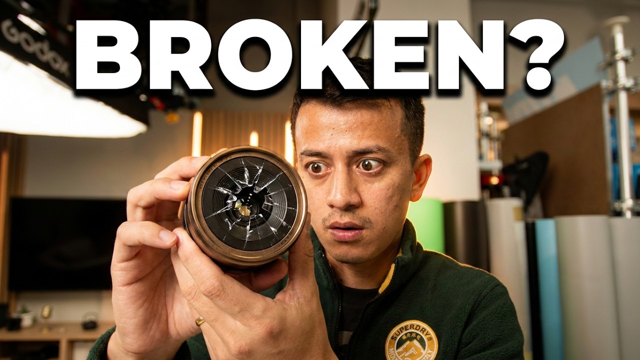 Этот 50-миллиметровый объектив СЛОМАН… И выглядит он БЕЗУМНО.