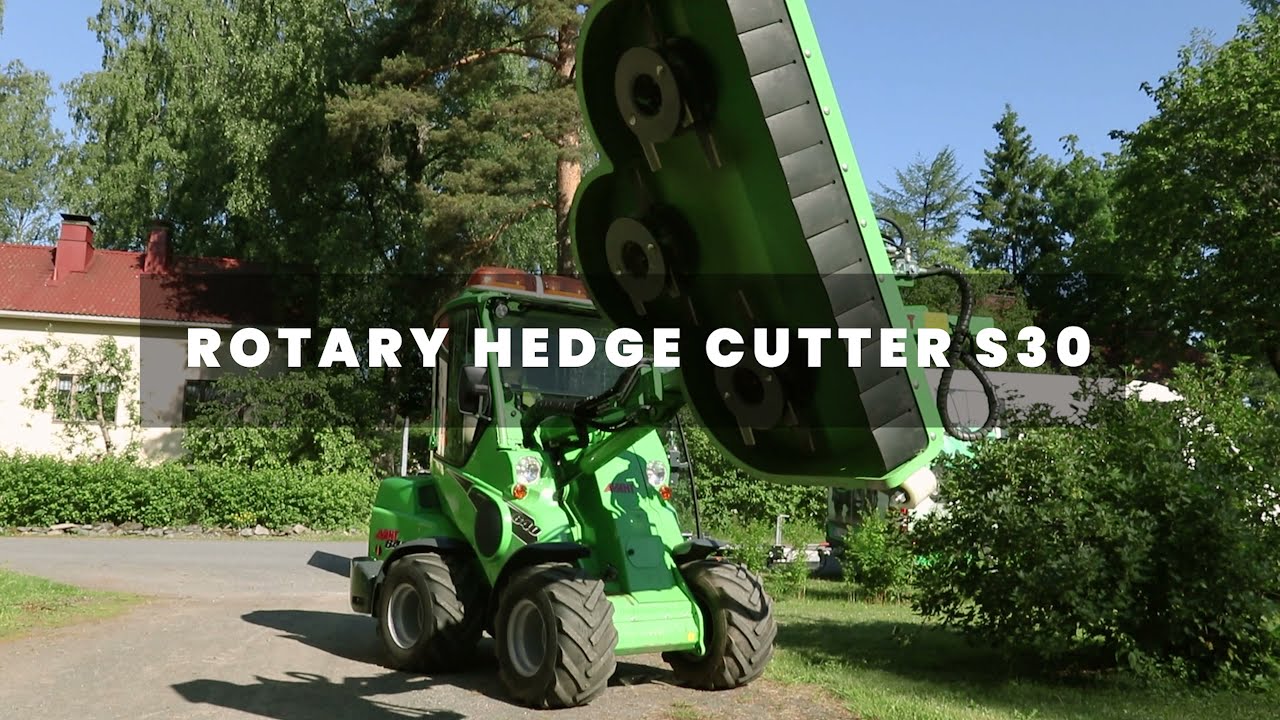 Rotary hedge cutter S30