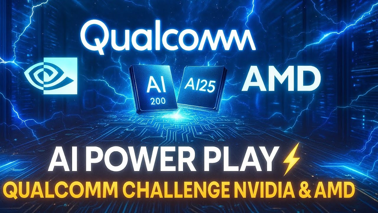 $QCOM: Qualcomm celuje w Nvidię i AMD, wprowadzając nowe układy AI.