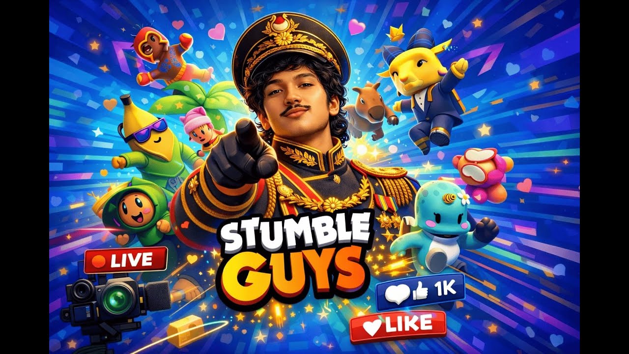 Stumble Guys Santai | Main Sambil Ngobrol 😄