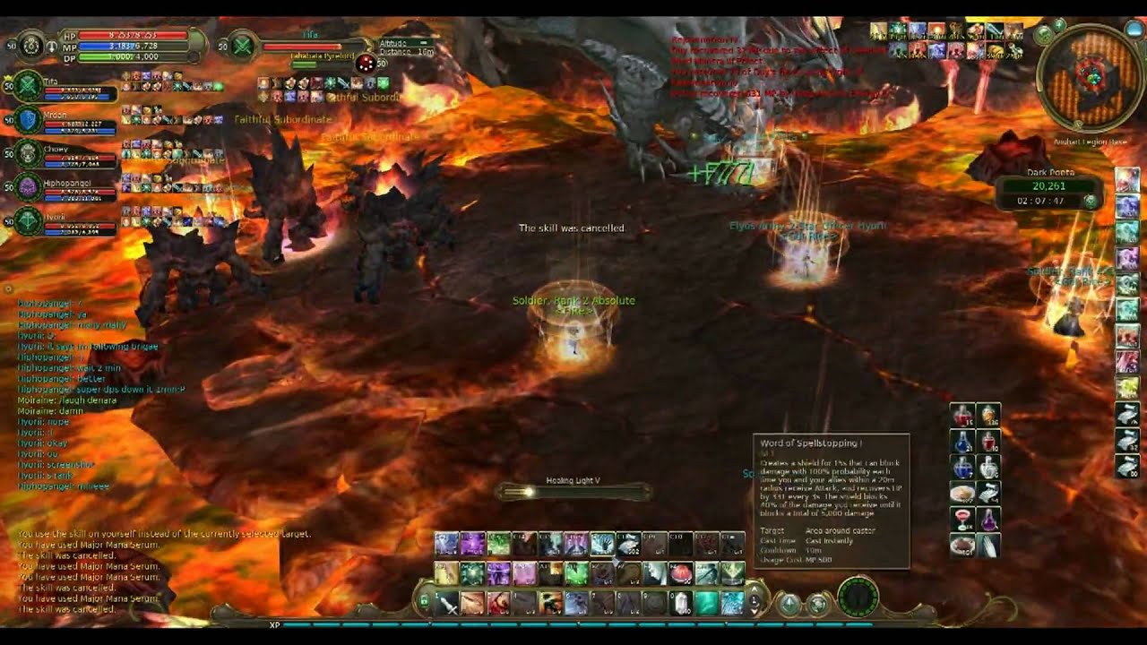 Aion Dark Poeta S-Rank Boss Tahabata Kill