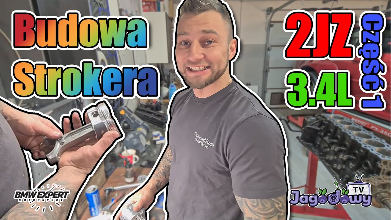 BMW Expert - Budowa stroker'a 2JZ 3.4L || Część pierwsza