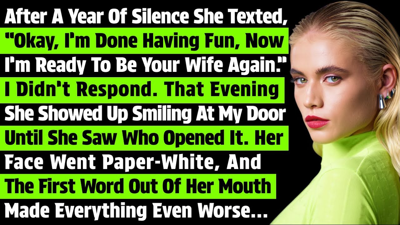 After A Year Of Silence She Texted, &ldquo;Okay, I&rsquo;m Done Having Fun &ndash; I&rsquo;m Ready To Be..