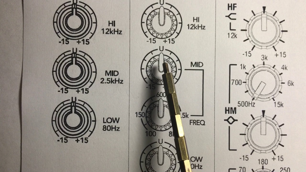 ¿Como operar una consola de sonido? 3/6 Ecualizacion